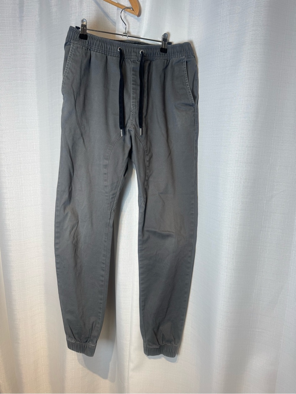 Zanerobe Charcoal Elastic Waist Joggers